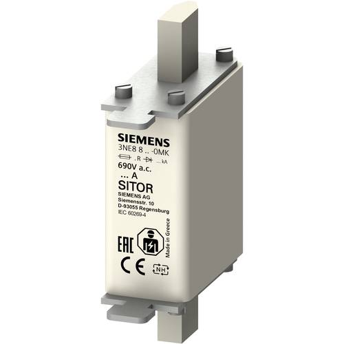 Thumbnail - Siemens 3NE88100MK Sicherungseinsatz Sicherungsgröße = 000 6 A 690 V/AC, 440 V/DC 3 St.