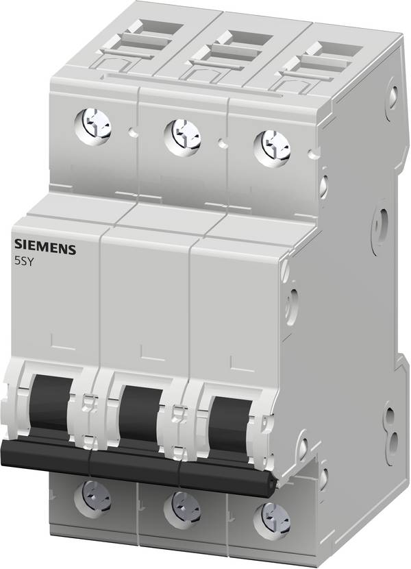 Siemens 5SY43046 5SY4304-6 Leitungsschutzschalter    3polig 4 A  400 V/AC