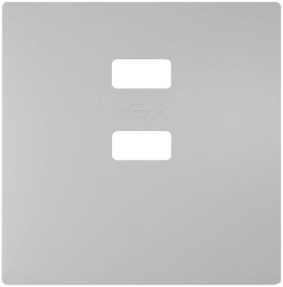 Siemens Schalterprogramm Abdeckung Abdeckung Delta Platin 5TG13780PM 1 St.
