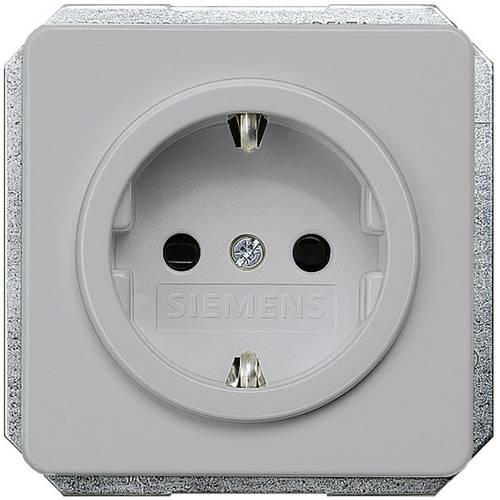 Siemens Schalterprogramm Steckdose Delta Silber 5UB1468 1 St.