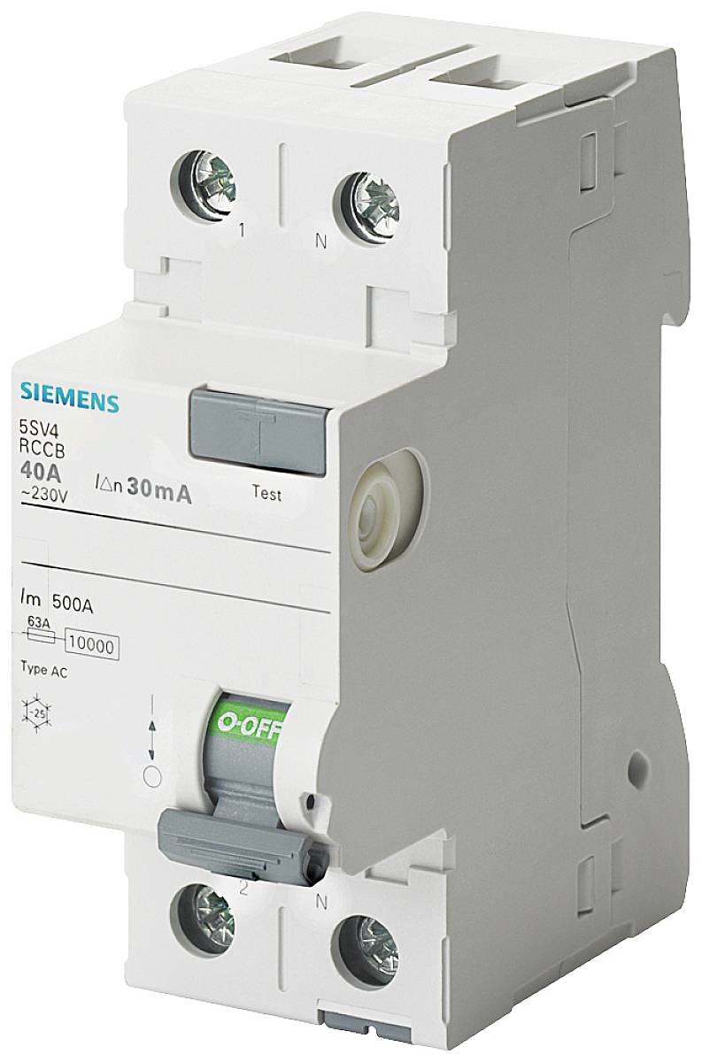 Siemens 5SV43160MB 5SV4316-0MB Fehlerstrom-Schutzschalter AC