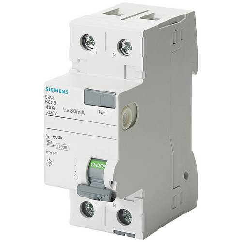Siemens 5SV43160MB 5SV4316-0MB Fehlerstrom-Schutzschalter AC