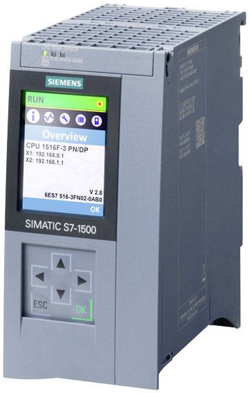 SIEMENS SIMATIC 6ES7516-3FN02-0AB0 S7-1500 CPU 1516F-3 PN/DP