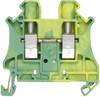 Siemens 8WH10000CG07 PE-Durchgangsklemme 6.2 mm Schrauben Belegung: PE Grün-Gelb 50 St. Piece
