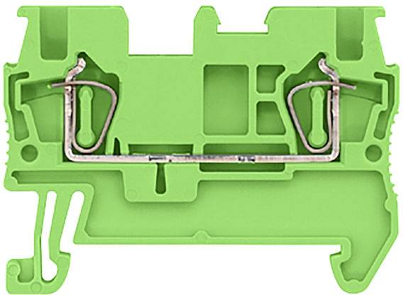 Siemens 8WH20000AE03 Durchgangsklemme Federzuganschluss Grün 50 St.