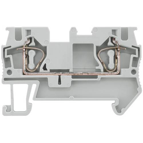 Siemens 8WH20000AG00 Durchgangsklemme Federzuganschluss Grau 50 St.