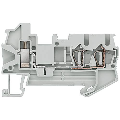 Thumbnail - Siemens 8WH21032BF00 Hybrid-Durchgangsklemme Federzuganschluss, Schrauben Grau 50 St.