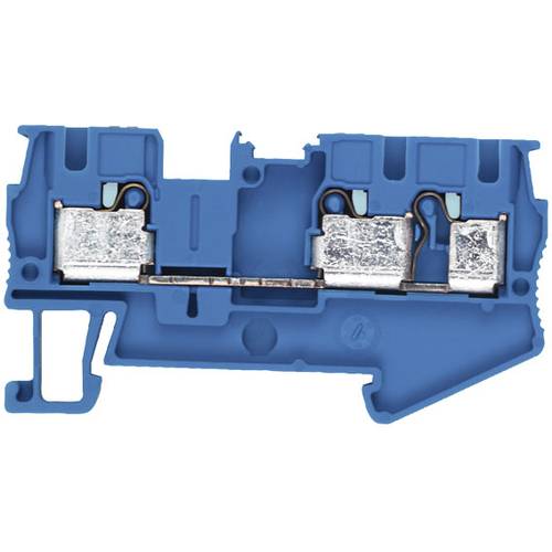 Siemens 8WH60030AG01 Durchgangsklemme Steck-Klemm Blau 50 St.