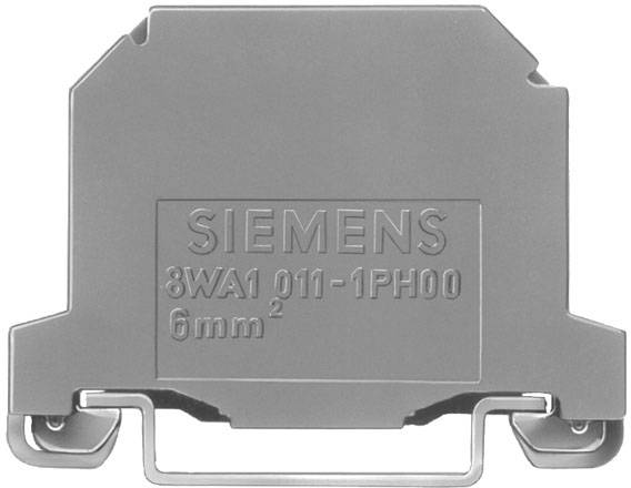 Siemens 8WA10111PH00 PE-Klemme Schrauben Grün-Gelb 50 St.
