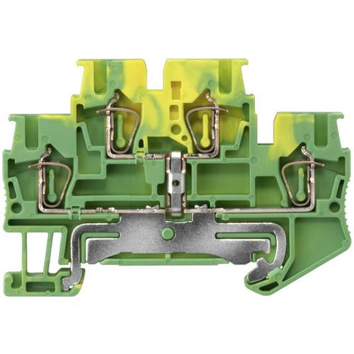 Siemens 8WH20200CF07 Doppelstock-Schutzleiterklemme Federzuganschluss Grün-Gelb 50 St.