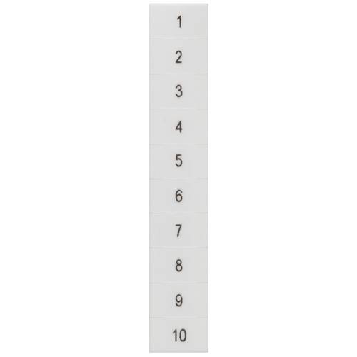 Siemens 8WH81403AB25 Bezeichnungsschild Weiß 100 St.