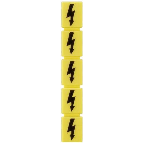 Siemens 8WH90615AA06 Bezeichnungsschild Gelb 50 St.