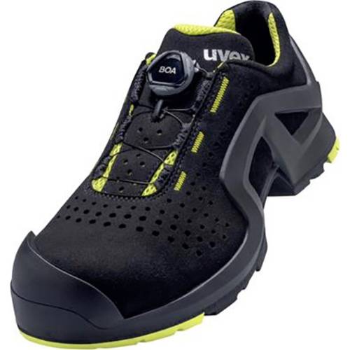 uvex 6568 6568245 Sicherheitshalbschuh S1P Schuhgröße (EU): 45 Schwarz/Gelb 1 Paar