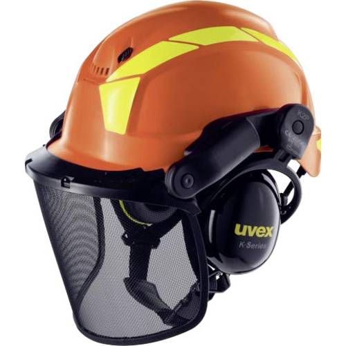 uvex 9772 9774237 Forstschutzhelm Orange