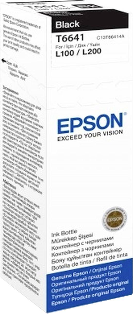 EPSON T6641 Schwarz Nachfülltinte