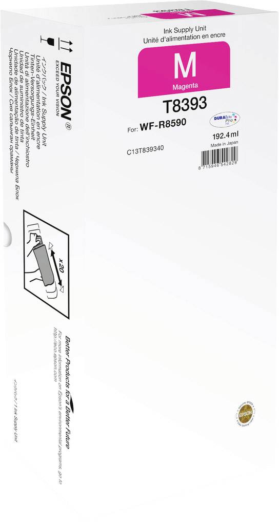 Epson T8393 - 192.4 ml - Magenta - Original - Nachfülltinte-0