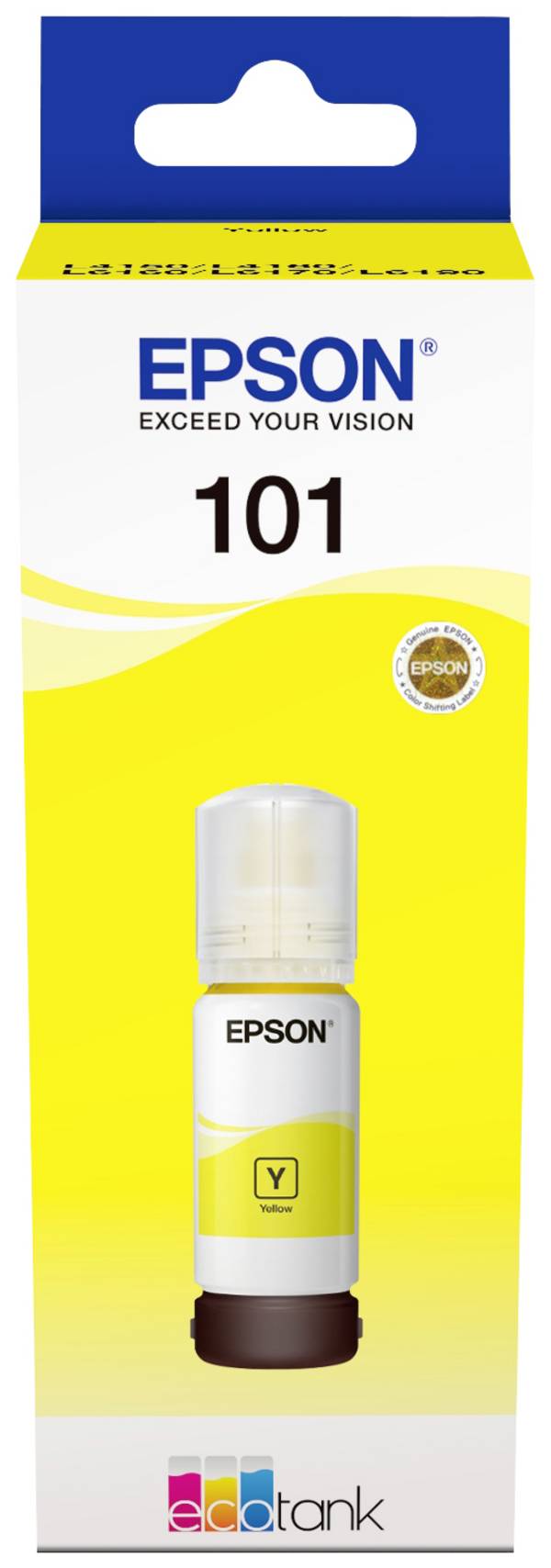 Epson C13T03V44A 101 EcoTank Nachfülltinte Original Epson Gelb 70 ml