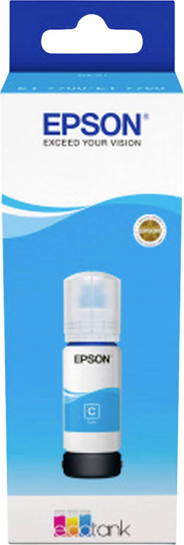 Epson C13T00S24A 103 EcoTank Nachfülltinte Original Epson Cyan 70 ml