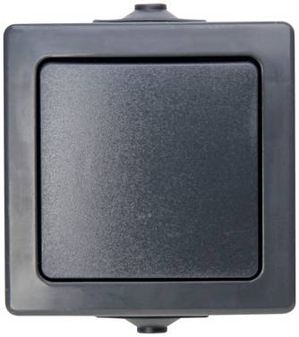 Kopp 565615002  Feuchtraum-Schalterprogramm   Nautic Anthrazit 1 St.
