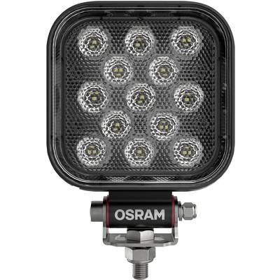 'OSRAM' LED-Arbeitsleuchte mit zwölf LED-Lampen in quadratischem Gehäuse, geeignet für Beleuchtung bei Arbeitseinsätzen.