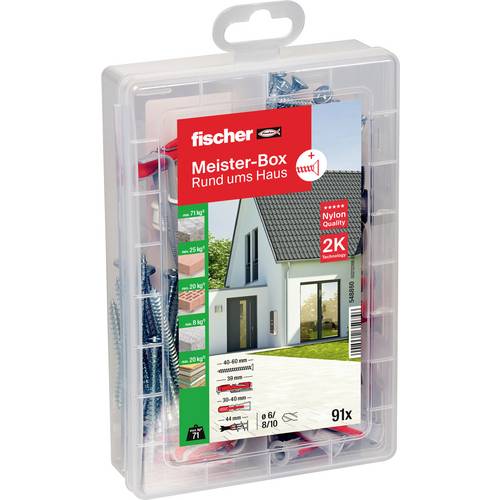 Fischer 548860 DUO-Line Dübel-Sortimentsbox 1 Set