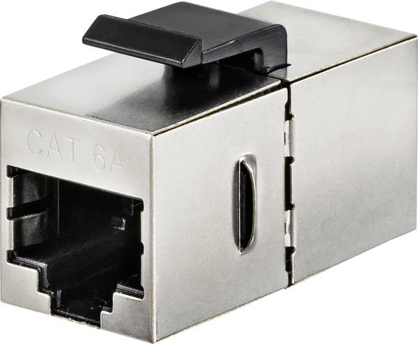 Renkforce RJ45 Netzwerk Adapter CAT 6a [1x RJ45-Buchse 8p8c - 1x RJ45-Buchse 8p8c]