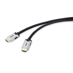 Image of SpeaKa Professional HDMI Anschlusskabel HDMI-A Stecker, HDMI-A Stecker 3.00 m Schwarz SP-9063176 Ultra HD (8K)