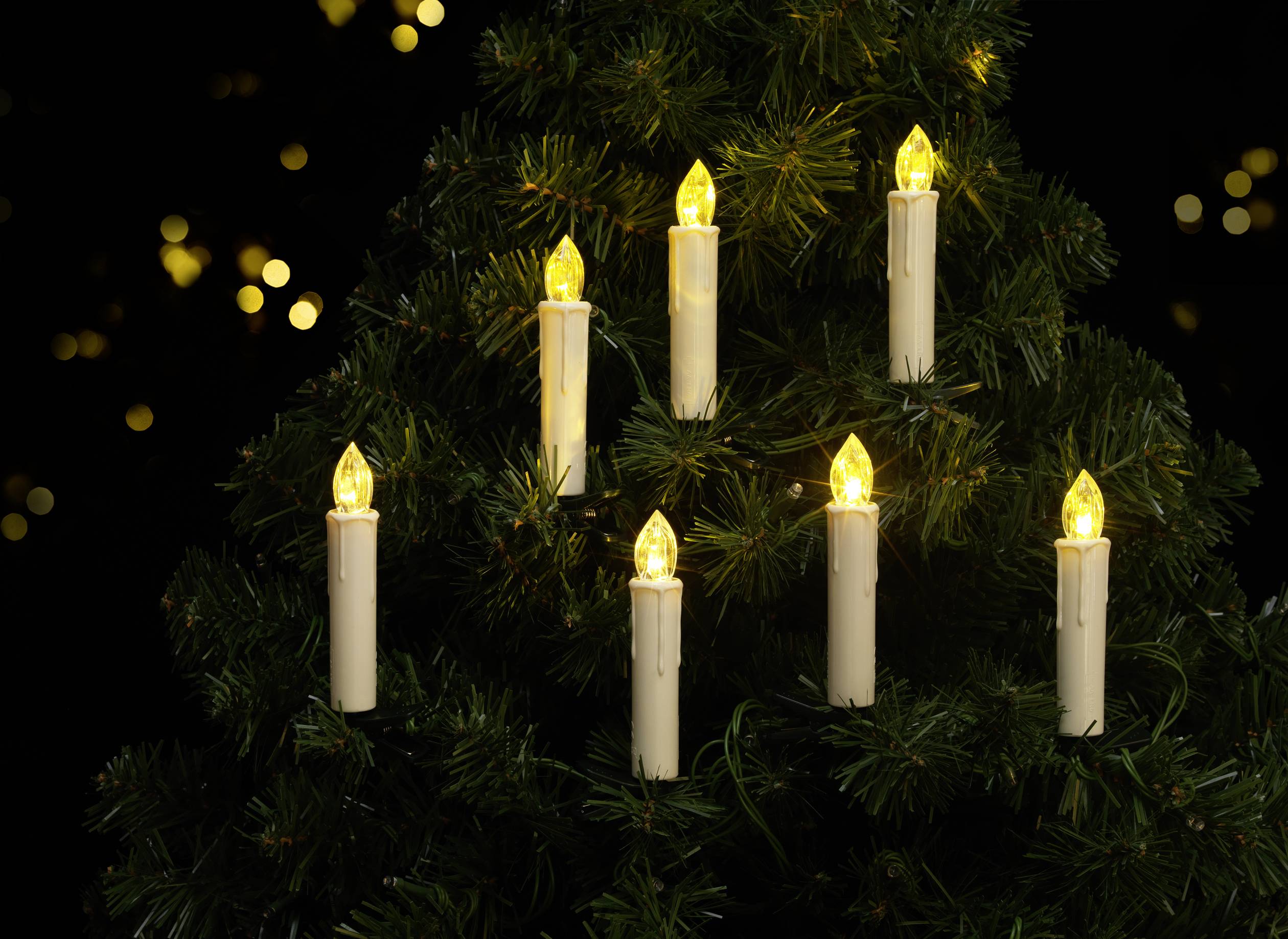 CONRAD Sygonix SY-4531626 Weihnachtsbaum-Beleuchtung Außen batteriebetrieben Anzahl Leuchtmittel 20