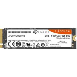 Image of Seagate FireCuda® 2 TB Interne M.2 PCIe NVMe SSD 2280 M.2 NVMe PCIe 4.0 x4 Retail ZP2000GM3A002