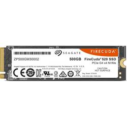 Image of Seagate FireCuda® 500 GB Interne M.2 PCIe NVMe SSD 2280 M.2 NVMe PCIe 4.0 x4 Retail ZP500GM3A002
