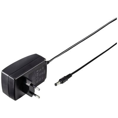 Netzteil mit EU-Stecker und Stromkabel, geeignet zum Laden elektronischer Geräte.