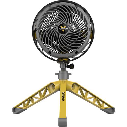 Vornado Heavy Duty EXO5 Standventilator 37.2 W (Ø x H) 20 cm x 50 cm Gelb, Grau Schwenkbar