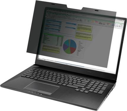 Durable Privacy Filter MAGNETIC Blickschutzfolie Notebook 39,6 cm (15,6") Bildformat: 16:9 514657 Universal