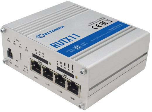TELTONIKA RUTX11000000 WLAN Router Integriertes Modem: LTE 300 MBit/s