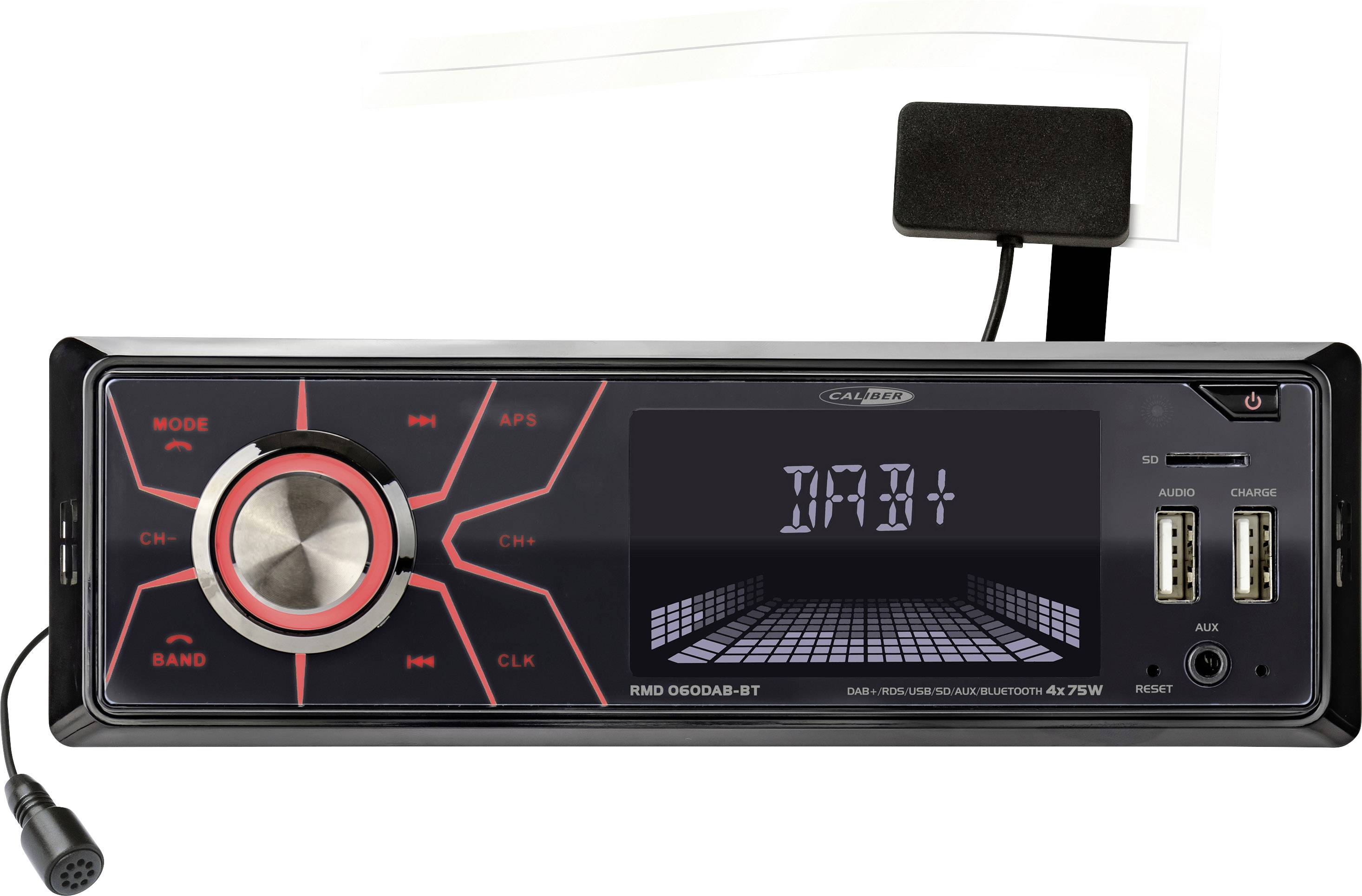 CALIBER Audio Technology RMD060DAB-BT Autoradio Bluetooth®-Freisprecheinrichtung, DAB+ Tuner