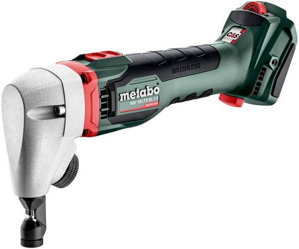 Metabo Akku-Knabber NIV 18 LTX BL 1.6 Metaloc 601614840 inkl. Koffer, ohne Akku   Akkuspannung 18 V