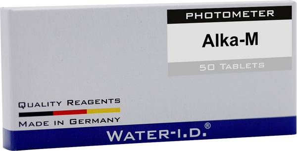 Water ID 50 Tabletten Alkalinität Photometer Tabletten