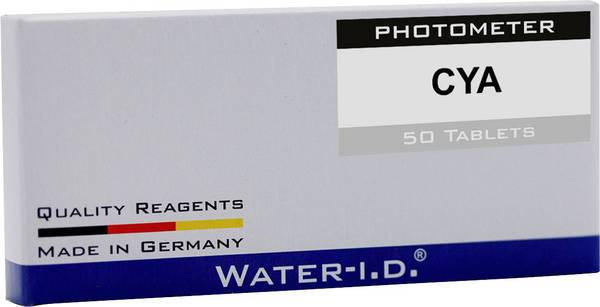 Water ID 50 Tabletten Cyanursäure für PoolLAB Tabletten