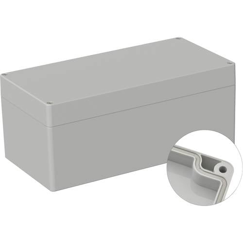 TRU COMPONENTS TC-9065556 Outdoor-Gehäuse 240.5 x 120 x 100.5 Polycarbonat Lichtgrau (RAL 7035) 1 St.