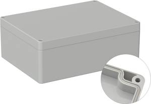 TRU COMPONENTS  TC-9065640 Industrie-Gehäuse 200 x 150 x 75  ABS  Lichtgrau (RAL 7035) 1 St.
