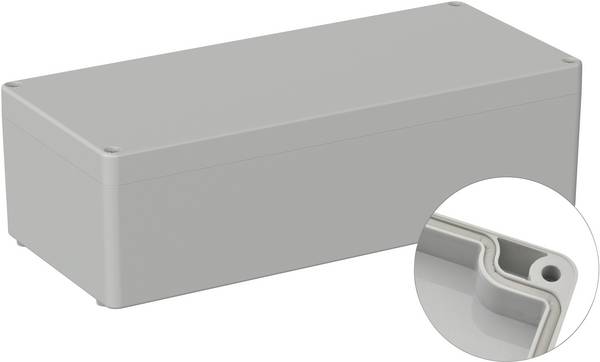 TRU COMPONENTS  TC-9065704 Industrie-Gehäuse 340 x 150 x 100  ABS  Lichtgrau (RAL 7035) 1 St.