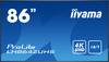 iiyama ProLite LH8642UHS-B1 - 218 cm (86) Diagonalklasse (218 cm (86) sichtbar) LCD-Display mit LED-Hintergrundbeleuchtung - Digital Signage - 4K UHD (2160p) 3840 x 2160 - mattschwarz