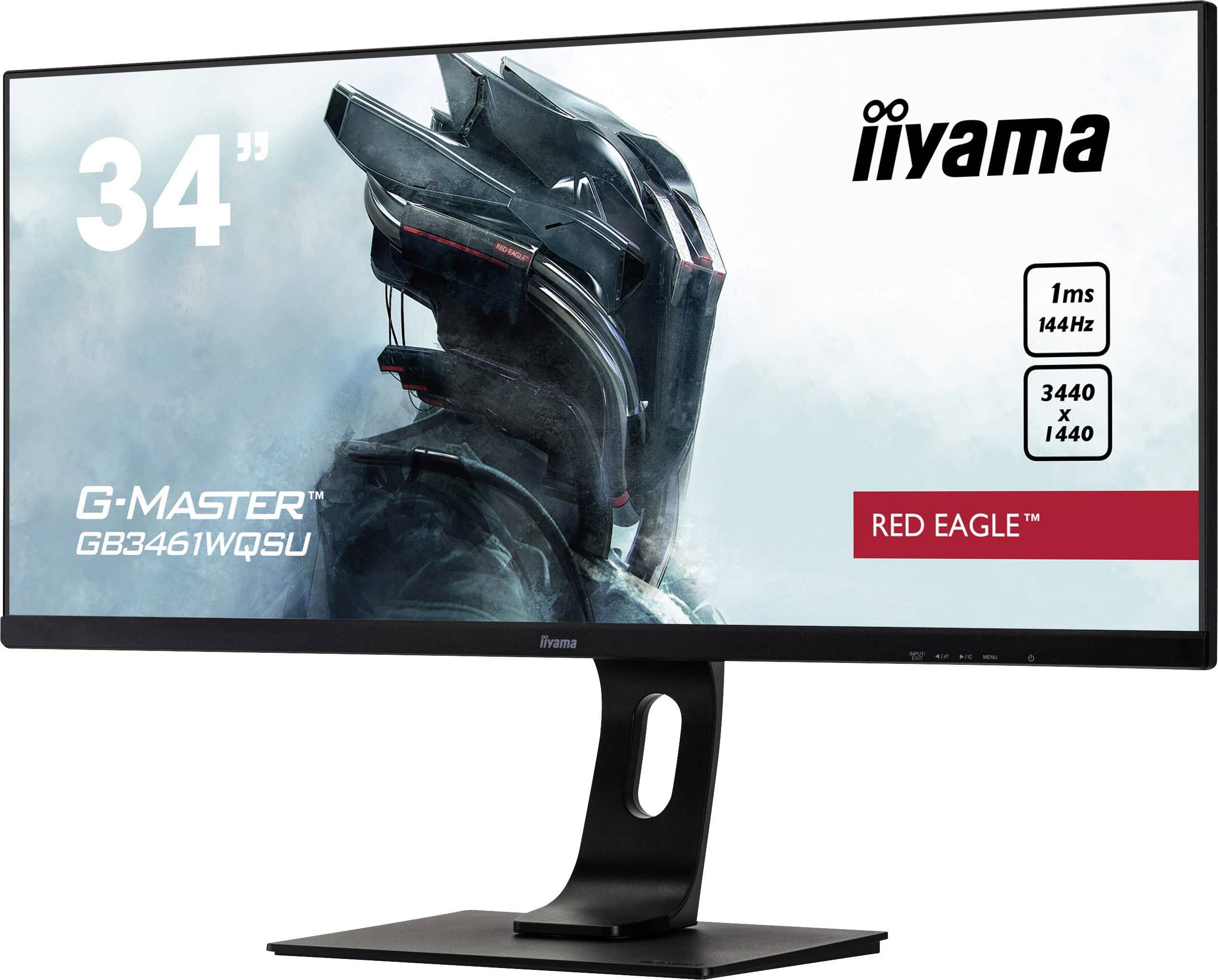 iiyama G-Master GB3461WQSU 34" 21:9 WQHD Display schwarz-3