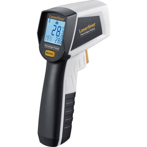 Laserliner ThermoSpot Pocket Infrarot-Thermometer kalibriert (DAkkS-akkreditiertes Labor) Optik 12:1 -40 - 400 °C