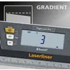 Digitaler Neigungsmesser mit Bluetooth-Funktion, zeigt einen Messwert von 3 Grad an. Marke 'Laserliner', Modell 'DigiLevel Pro'.