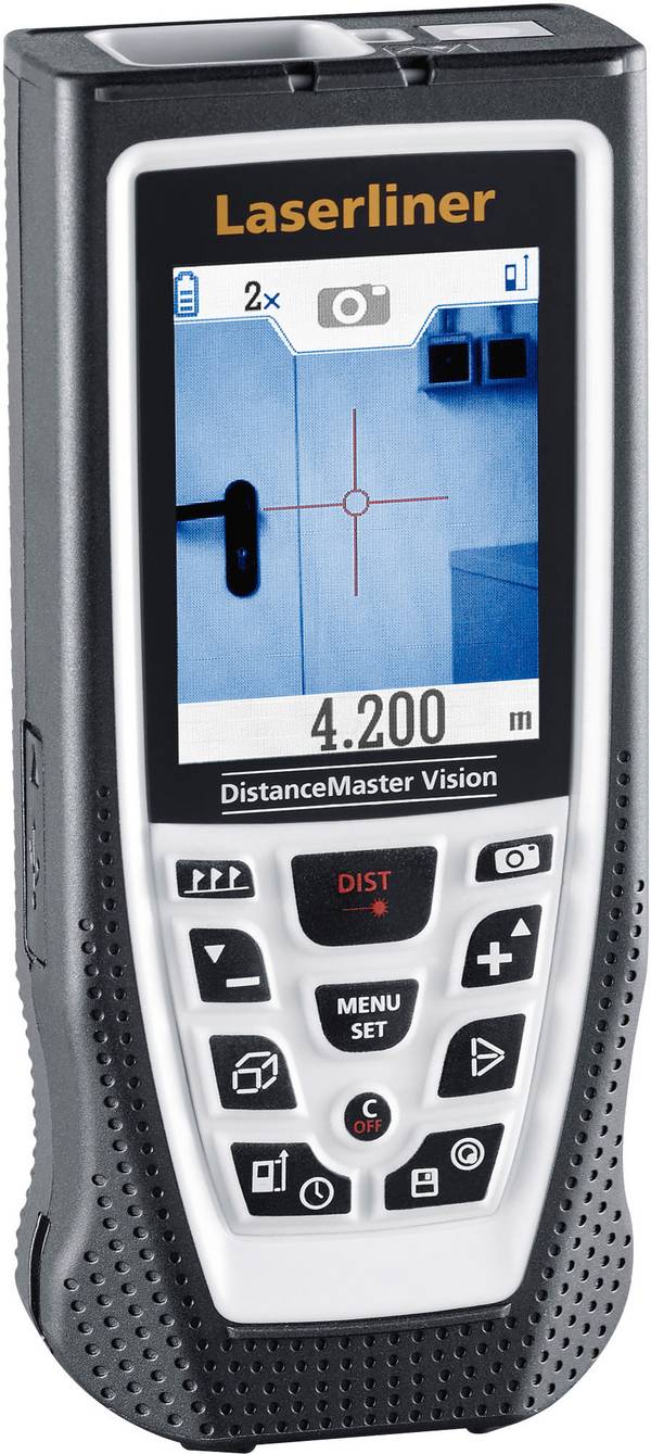 Laserliner DistanceMaster Vision Laser-Entfernungsmesser  kalibriert (ISO)  80 m