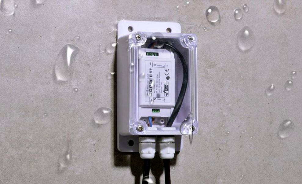 Sonoff - IM171017001 - Wasserdichtes Gehäuse Sonoff IP66-1