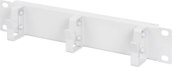 Digitus DN-10 ORG-1U 10 Zoll Netzwerkschrank-Kabelführung  Festeinbau Geeignet für Schranktiefe: ab 300 mm Lichtgrau (RAL 7035)
