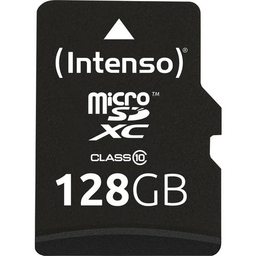 Thumbnail - Intenso Extended Capacity SD (MicroSDHC) microSDXC-Karte 128 GB Class 10 inkl. SD-Adapter