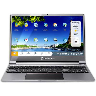 Ordissimo Netbook Sarah 39.6 cm (15.6 Zoll)  Full HD Intel® Celeron® N4000 4 GB RAM  128 GB SSD Intel UHD Graphics 600  